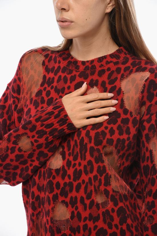  베르사체 스웨터 10166391A12230 1RB30 Red - VERSACE