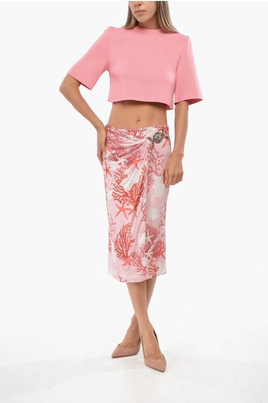  베르사체 롱 스커트 1016421 1A11713 5PB50 Multicolor - VERSACE