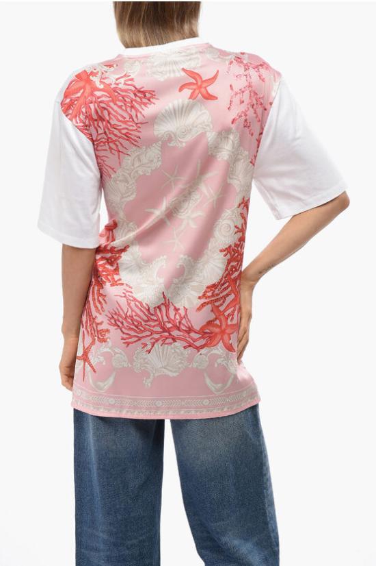  베르사체 반팔 티셔츠 1011320 1A11605 2W070 White - VERSACE