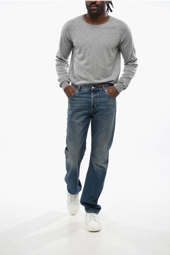  알렉산더 맥퀸 데님 팬츠 794082 QYAA5 4211 Blue - ALEXANDER MCQUEEN