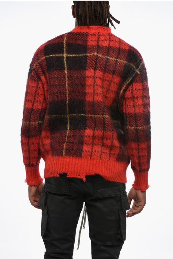  알렉산더 맥퀸 스웨터 807292Q1BBC6130 Red - ALEXANDER MCQUEEN