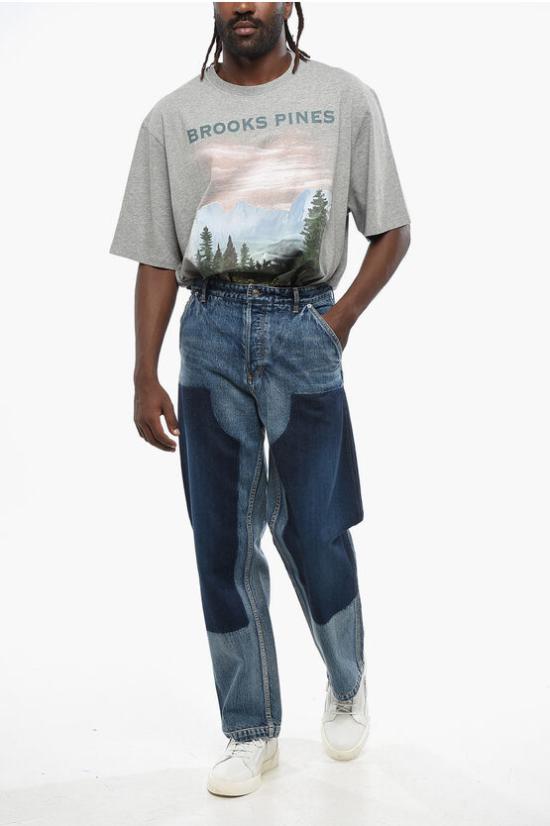  디올 데님 팬츠 493D183AY552 588 Blue - DIOR