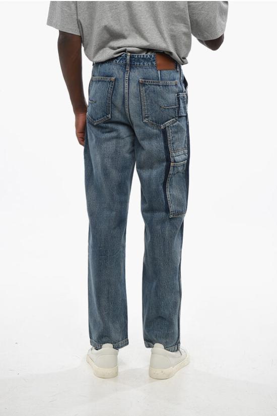  디올 데님 팬츠 493D183AY552 588 Blue - DIOR