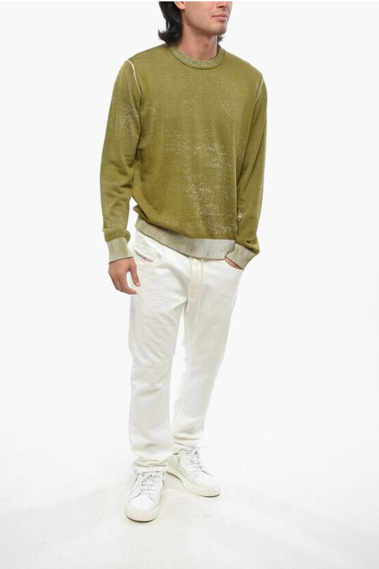  디젤 스웨터 A09492 0BEAR 5BK Military Green - DIESEL