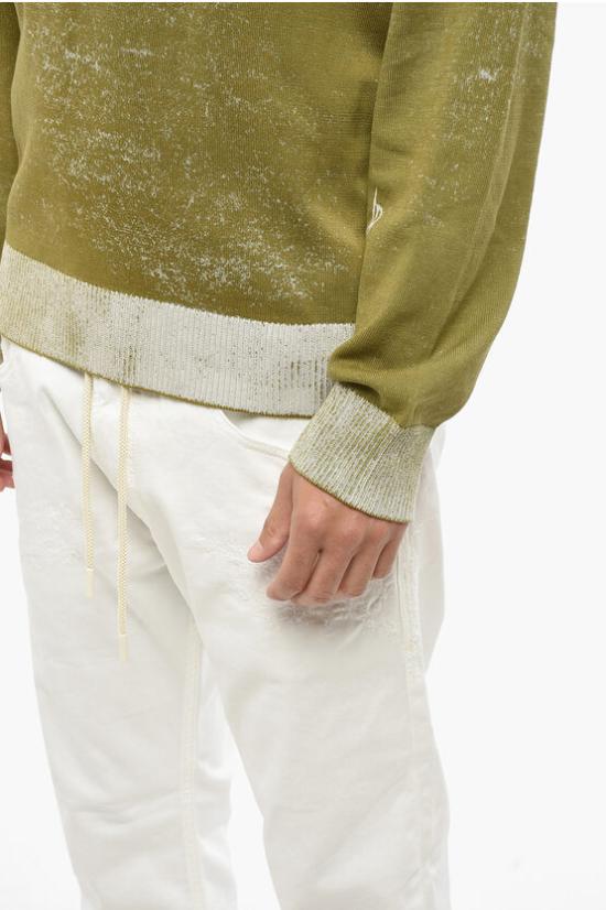  디젤 스웨터 A09492 0BEAR 5BK Military Green - DIESEL