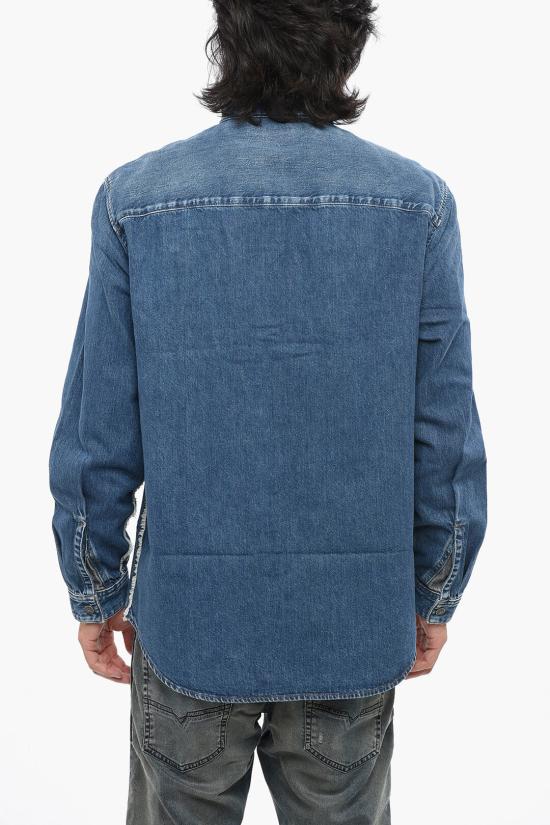  디젤 데님 셔츠 A09157 068CZ 01 Blue - DIESEL