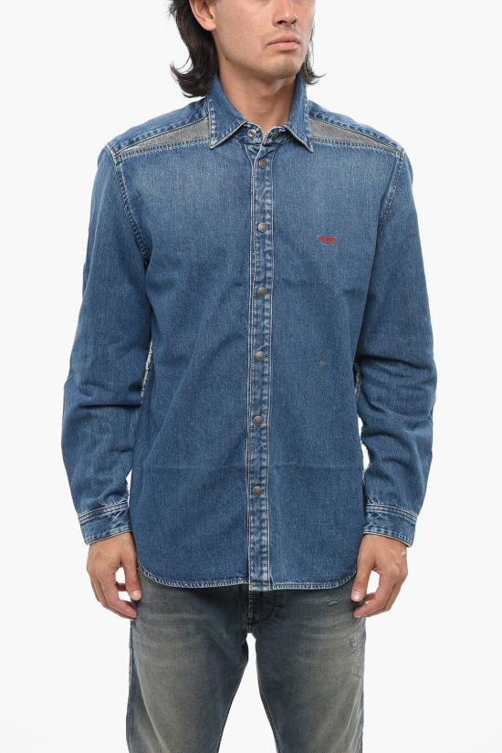  디젤 데님 셔츠 A09157 068CZ 01 Blue