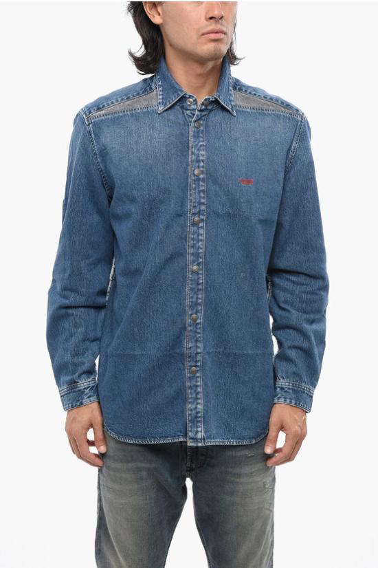  디젤 데님 셔츠 A09157 068CZ 01 Blue