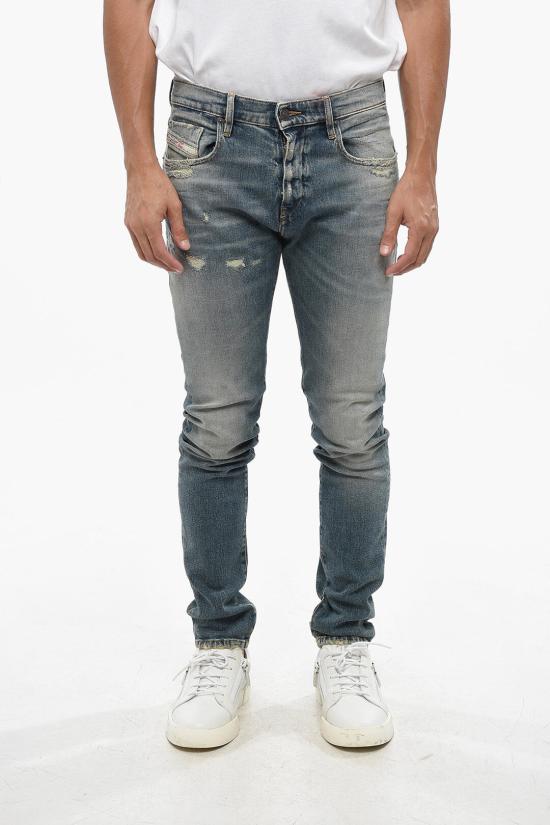  디젤 2019 D-스트럭트 진 A03563 E07L1 01 Light blue