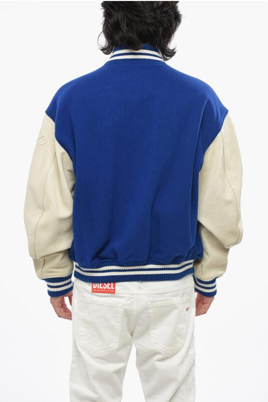  디젤 봄버 자켓 A10463 0LHAL 8EK Blue - DIESEL