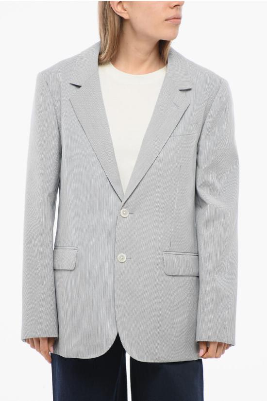  셀린느 수트 자켓 2V06J869W 01XB Gray