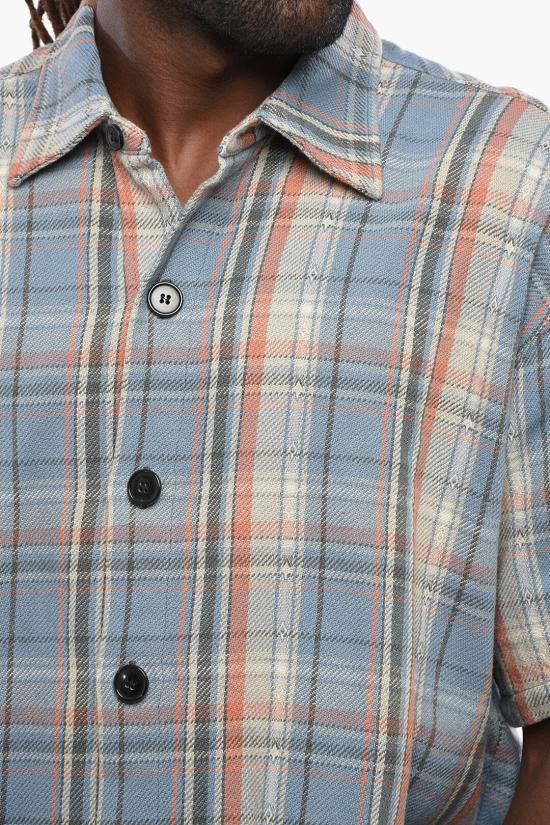  그렉로렌 긴팔 셔츠 HM124 FBPL Multicolor - GREG LAUREN