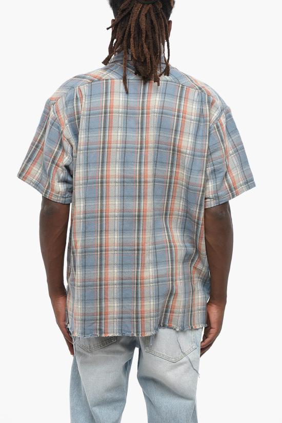  그렉로렌 긴팔 셔츠 HM124 FBPL Multicolor - GREG LAUREN