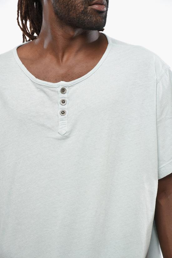  그렉로렌 반팔 티셔츠 HM130 ICE Light blue - GREG LAUREN