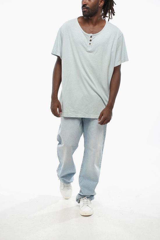  그렉로렌 반팔 티셔츠 HM130 ICE Light blue - GREG LAUREN