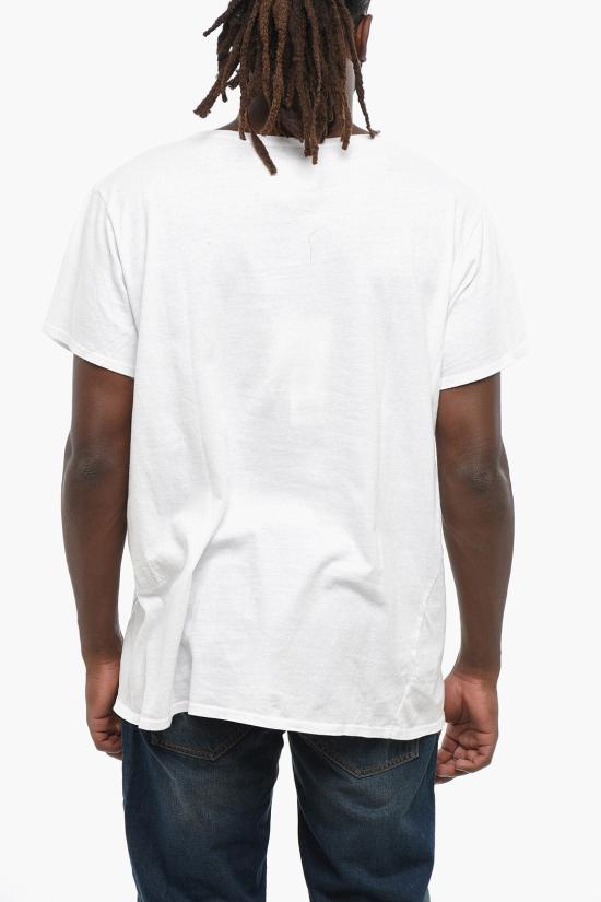  그렉로렌 반팔 티셔츠 FM186 WHTE White - GREG LAUREN