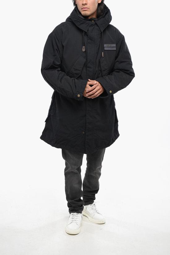  디젤 코트 A03051 RLCAE 9XX Black - DIESEL