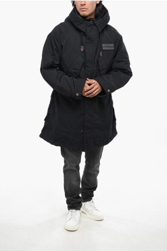  디젤 코트 A03051 RLCAE 9XX Black - DIESEL