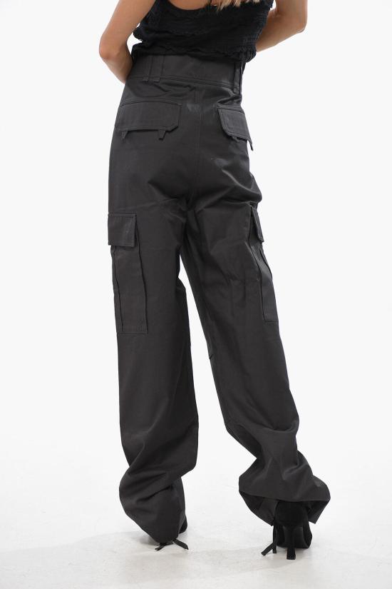  생로랑 스트레이트 팬츠 786708Y3A99 1438 Green - SAINT LAURENT