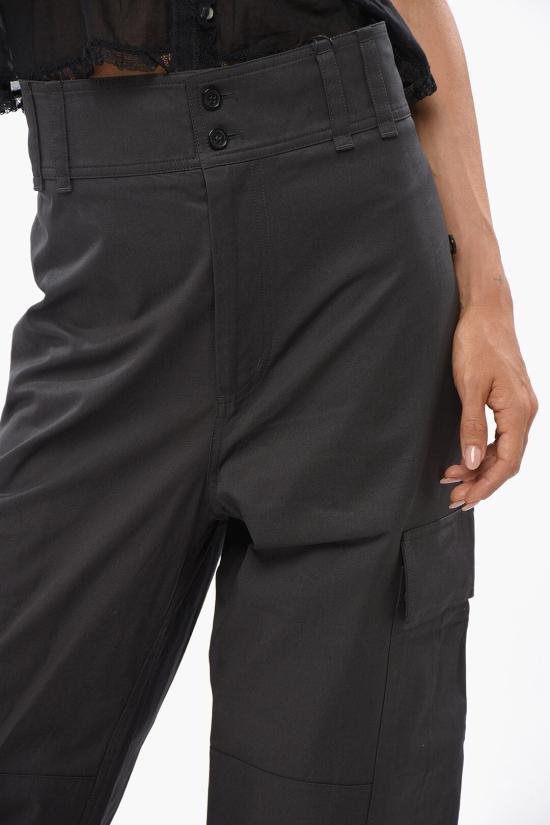  생로랑 스트레이트 팬츠 786708Y3A99 1438 Green - SAINT LAURENT