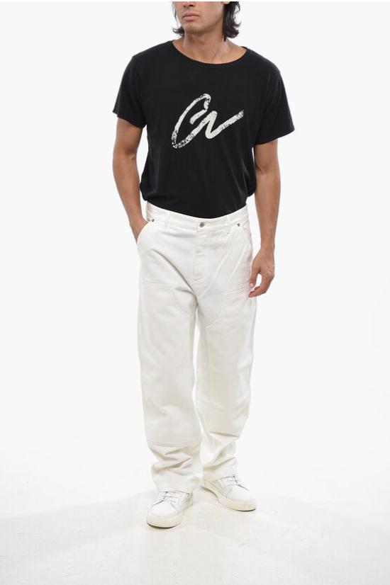  디올 데님 팬츠 413D180A352X 000 White - DIOR