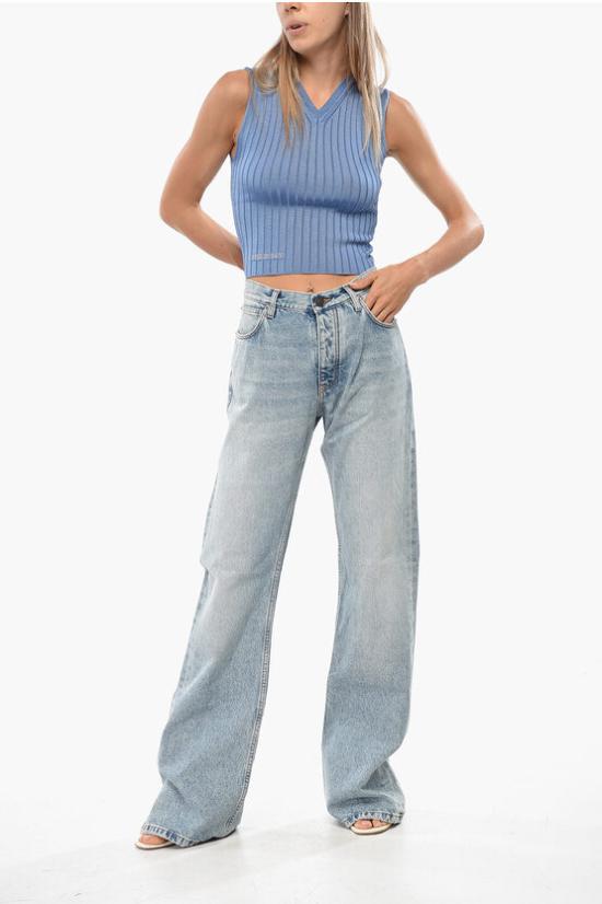  발렌시아가 데님 팬츠 794047TDW14 4141 Blue - BALENCIAGA