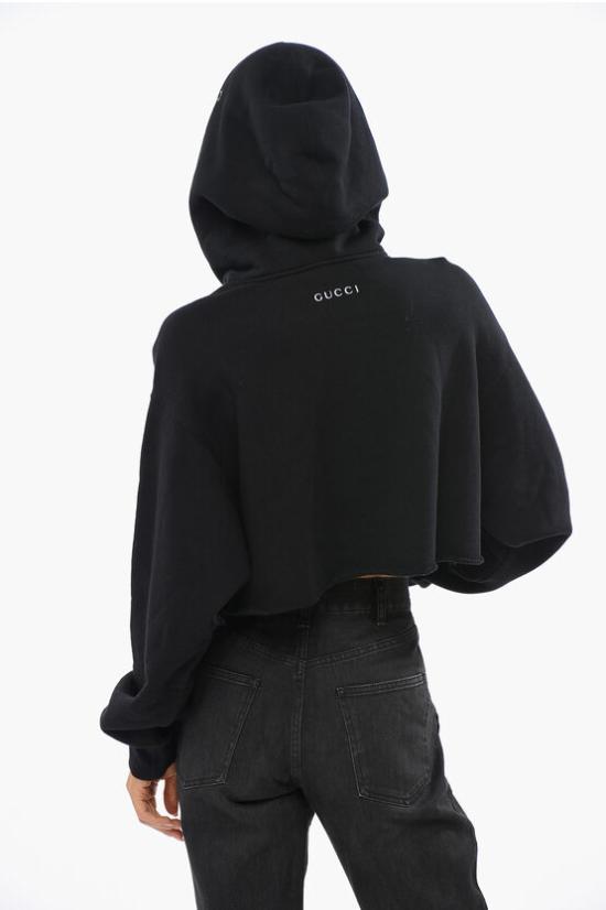  구찌 후드 티셔츠 688197 XJEF7 1043 Black - GUCCI