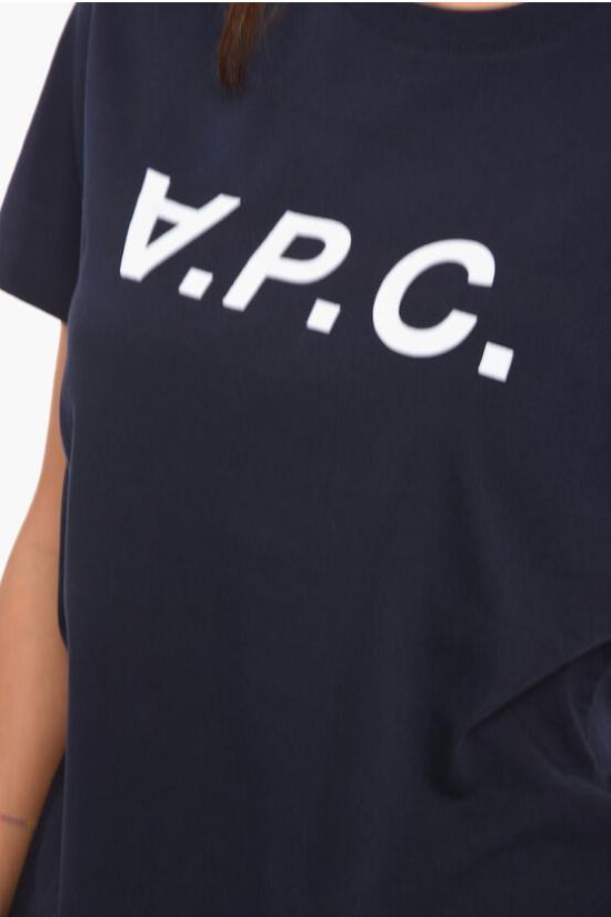  아페쎄 반팔 티셔츠 COBQXH26943IAK Blue - A.P.C.