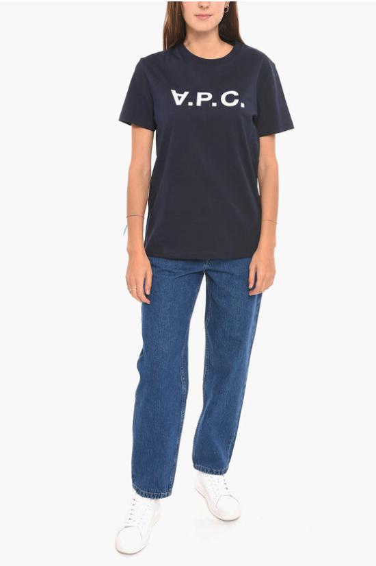  아페쎄 반팔 티셔츠 COBQXH26943IAK Blue - A.P.C.