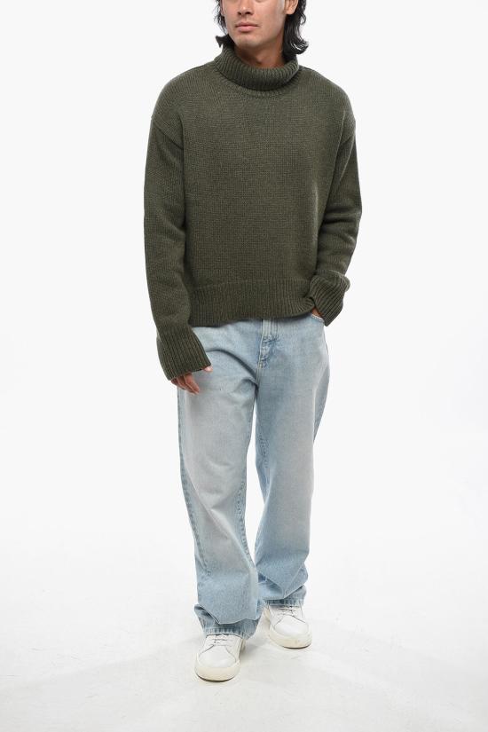  지방시 터틀넥 BM90PE4YFT309 Military Green - GIVENCHY