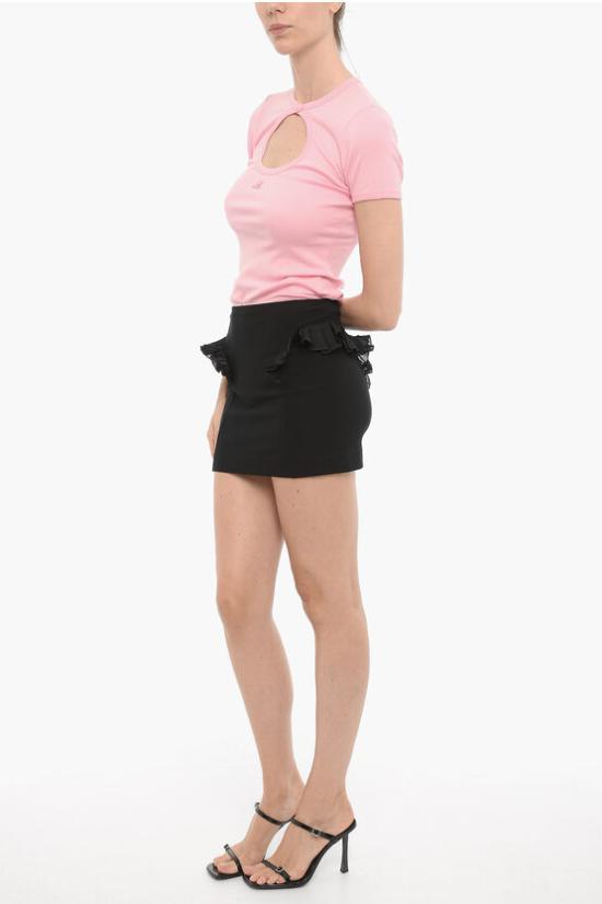  넨시 도자카 숏 스커트 NDAW23 SKT032 BLACK Black - NENSI DOJAKA