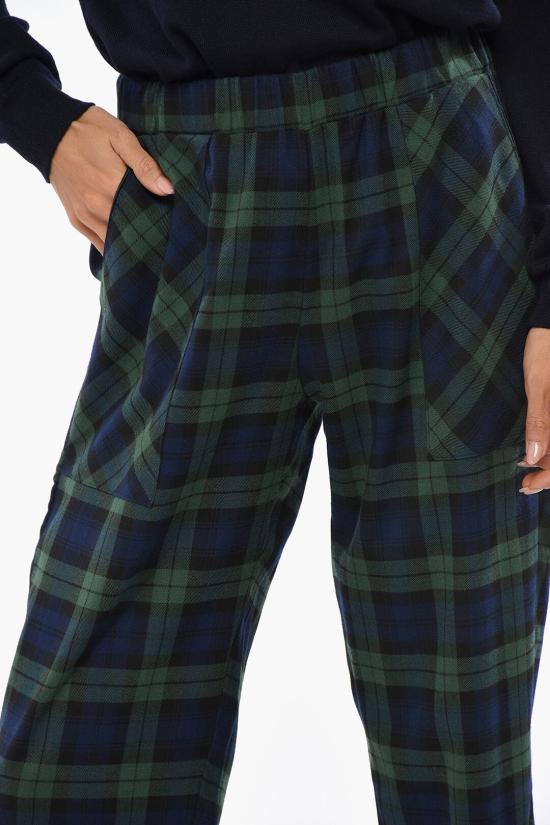  오블로 유니크 스트레이트 팬츠 P077T1290409 Green - OBLO UNIQUE