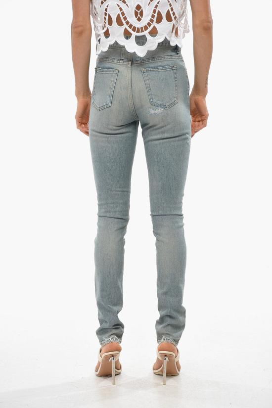  생로랑 데님 팬츠 421236 Y806K 4164 Blue - SAINT LAURENT