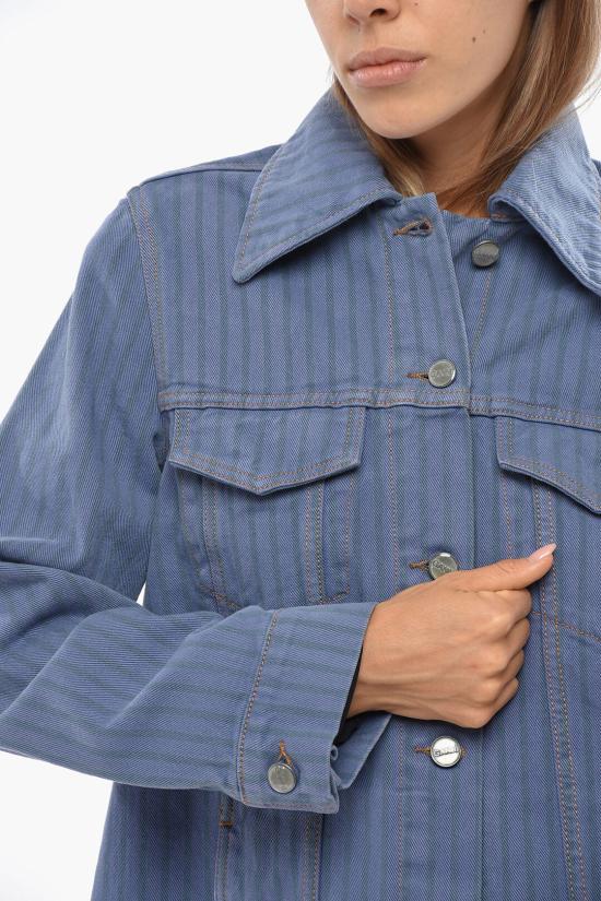  가니 데님 자켓 J1522 083 Blue - GANNI