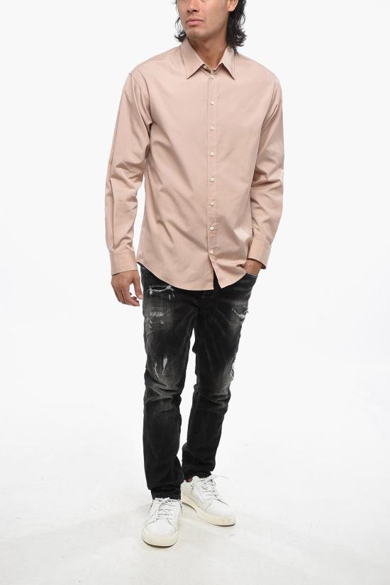  디스퀘어드2 긴팔 셔츠 S71DM0668 S36275 726 Pink - DSQUARED2
