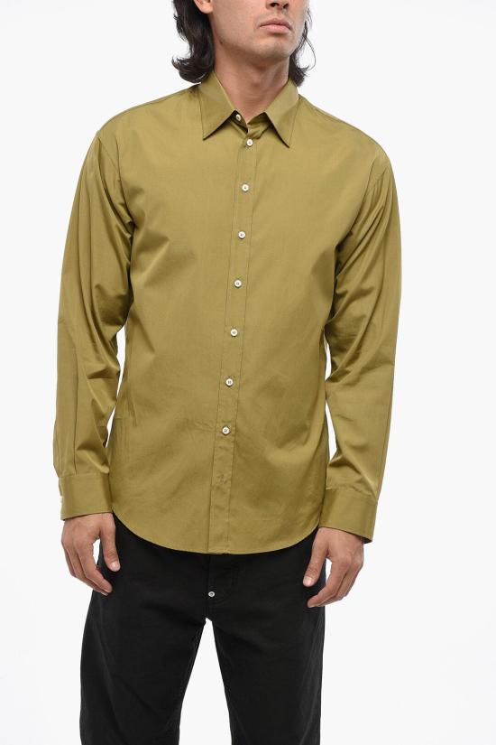  디스퀘어드2 긴팔 셔츠 S71DM0668 S36275 223 Military Green