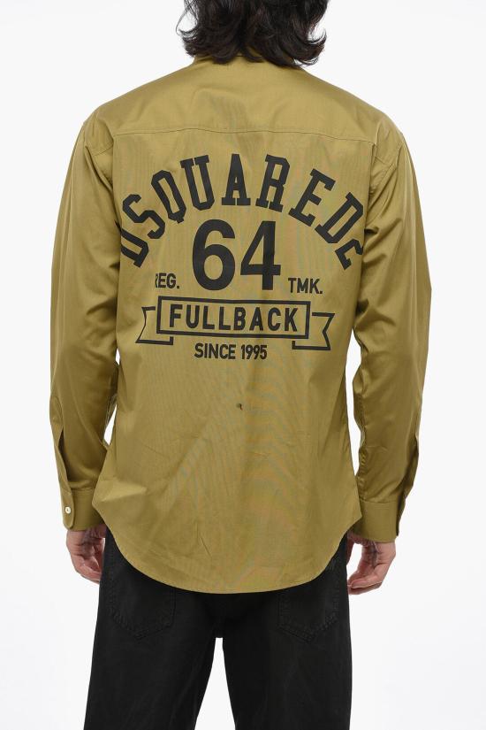  디스퀘어드2 긴팔 셔츠 S71DM0668 S36275 223 Military Green - DSQUARED2