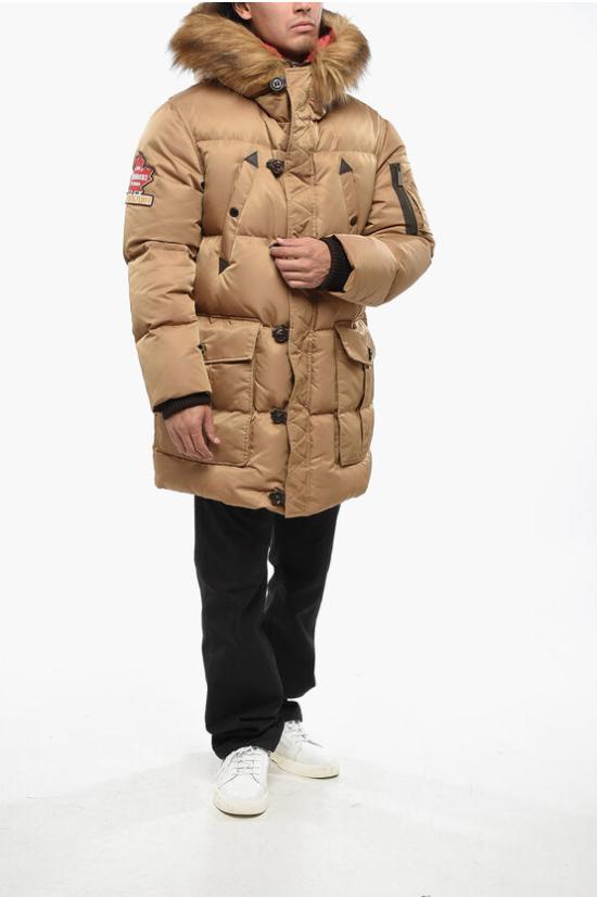  디스퀘어드2 롱패딩 S71AA0445 S53151 124 Brown - DSQUARED2