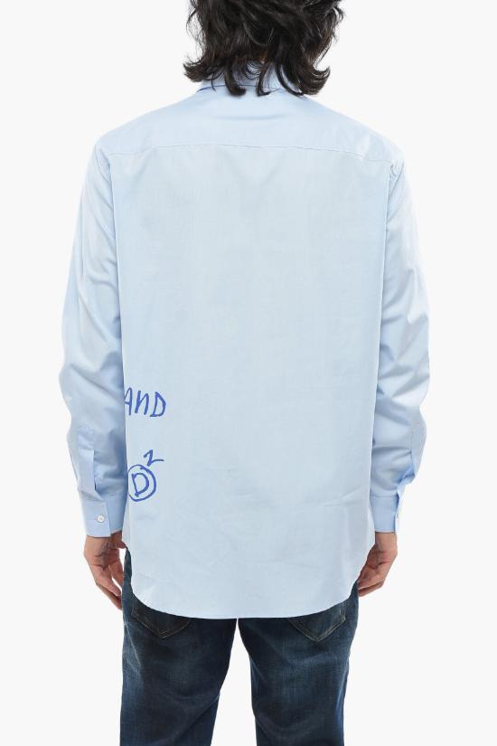  디스퀘어드2 긴팔 셔츠 S71DM0669 S36275 465 Light blue - DSQUARED2