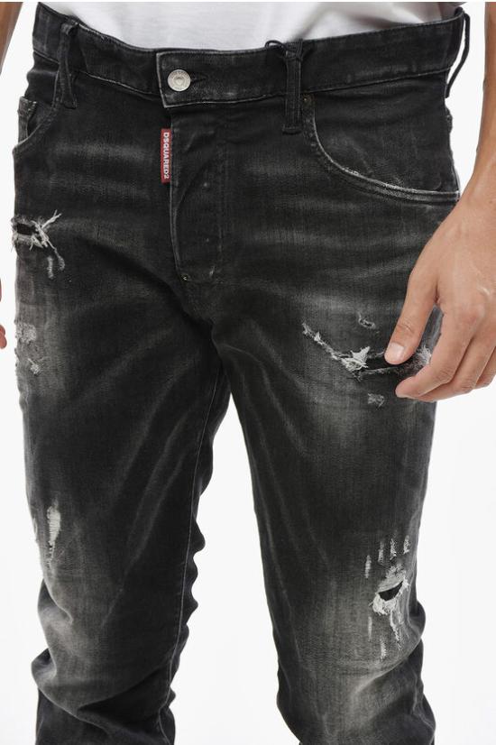  디스퀘어드2 데님 팬츠 S74LB1407 S30802 900 Black - DSQUARED2