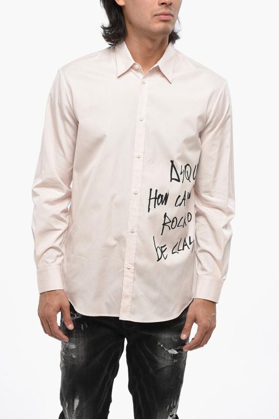  디스퀘어드2 긴팔 셔츠 S71DM0669 S36275 212 Pink