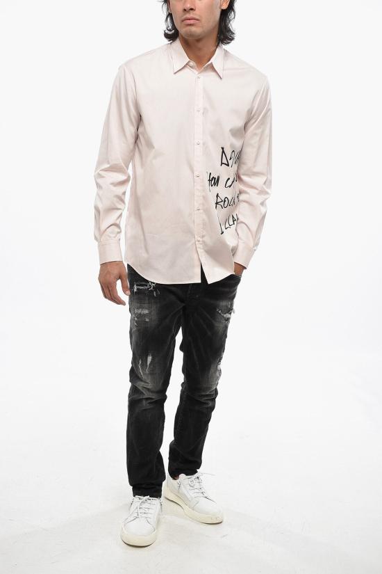  디스퀘어드2 긴팔 셔츠 S71DM0669 S36275 212 Pink - DSQUARED2