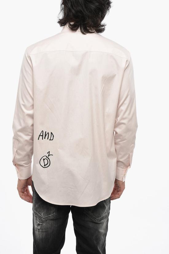  디스퀘어드2 긴팔 셔츠 S71DM0669 S36275 212 Pink - DSQUARED2