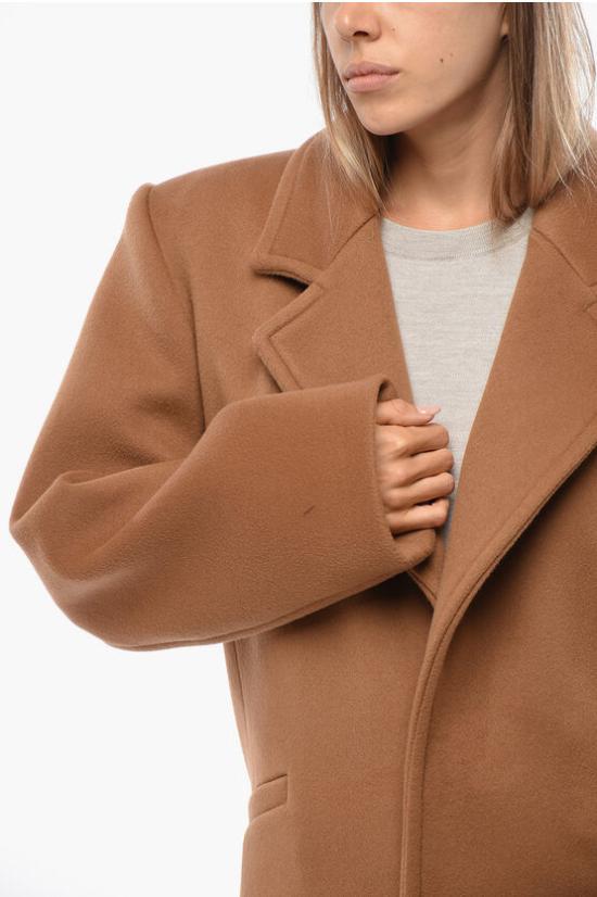  생로랑 코트 808239Y060R2577 Brown - SAINT LAURENT