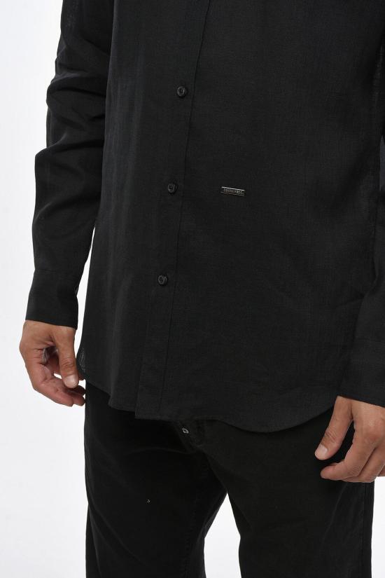  디스퀘어드2 긴팔 셔츠 S74DM0395 S52588 900 Black - DSQUARED2