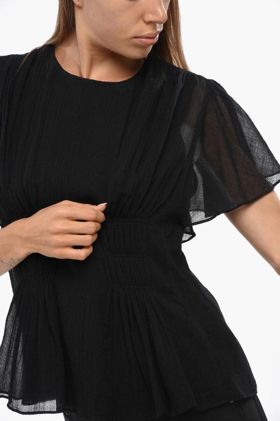  끌로에 블라우스 CHC23WHT20061001 Black - CHLOE