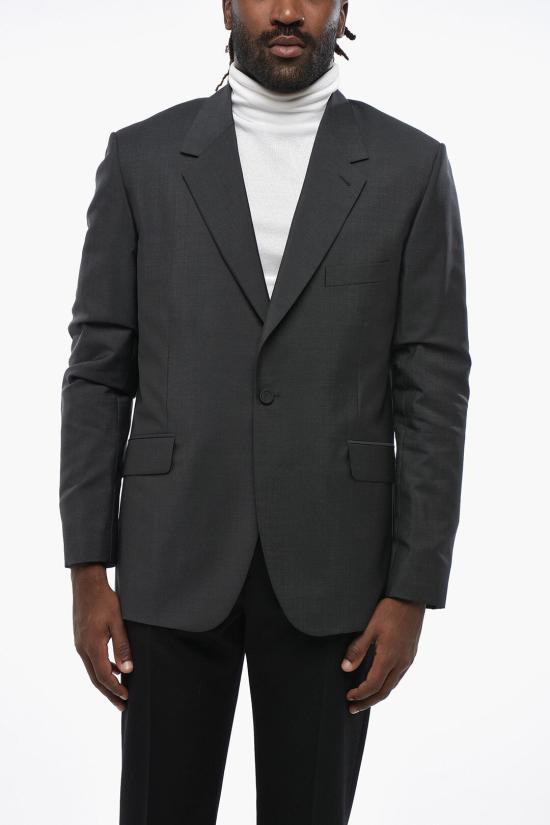  디올 수트 자켓 443C250A6267 840 Anthracite