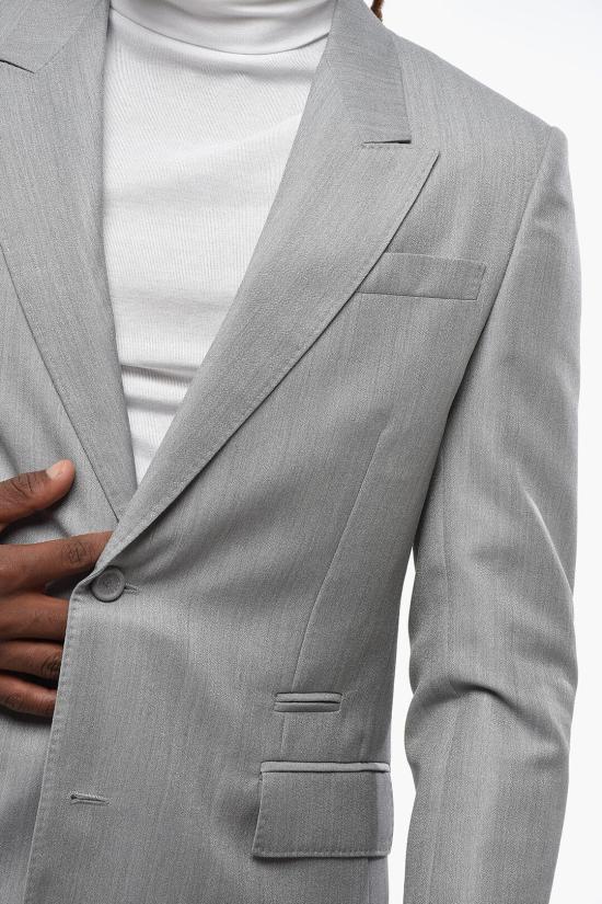  디올 수트 자켓 493C202A6202 820 Gray - DIOR