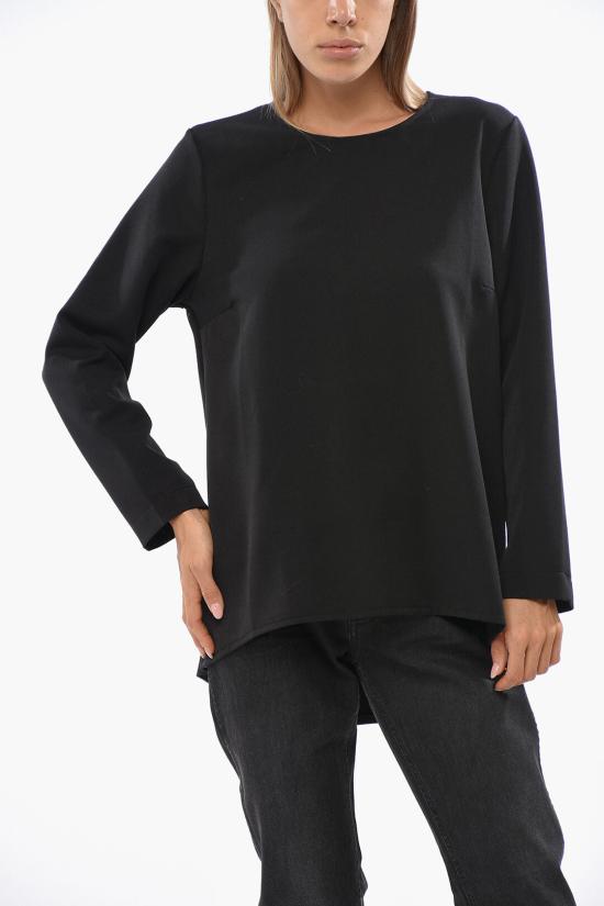  오블로 유니크 블라우스 C135T12705 Black
