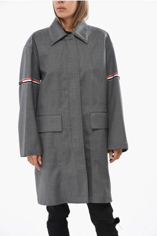  톰브라운 코트 FOC859O F0696 035 Gray